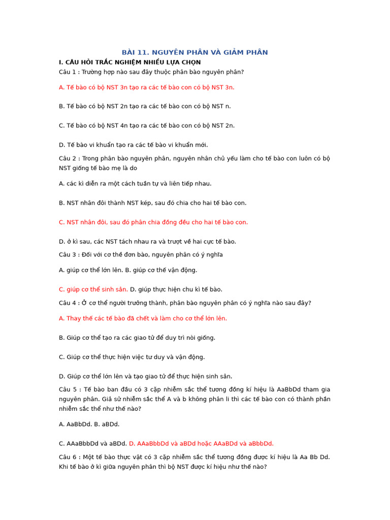 Bài 11 Nguyên P | PDF