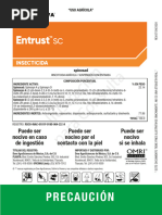 Ficha Técnica de Avaunt® EC Insecticida | PDF | Plaga (organismo) | Herida