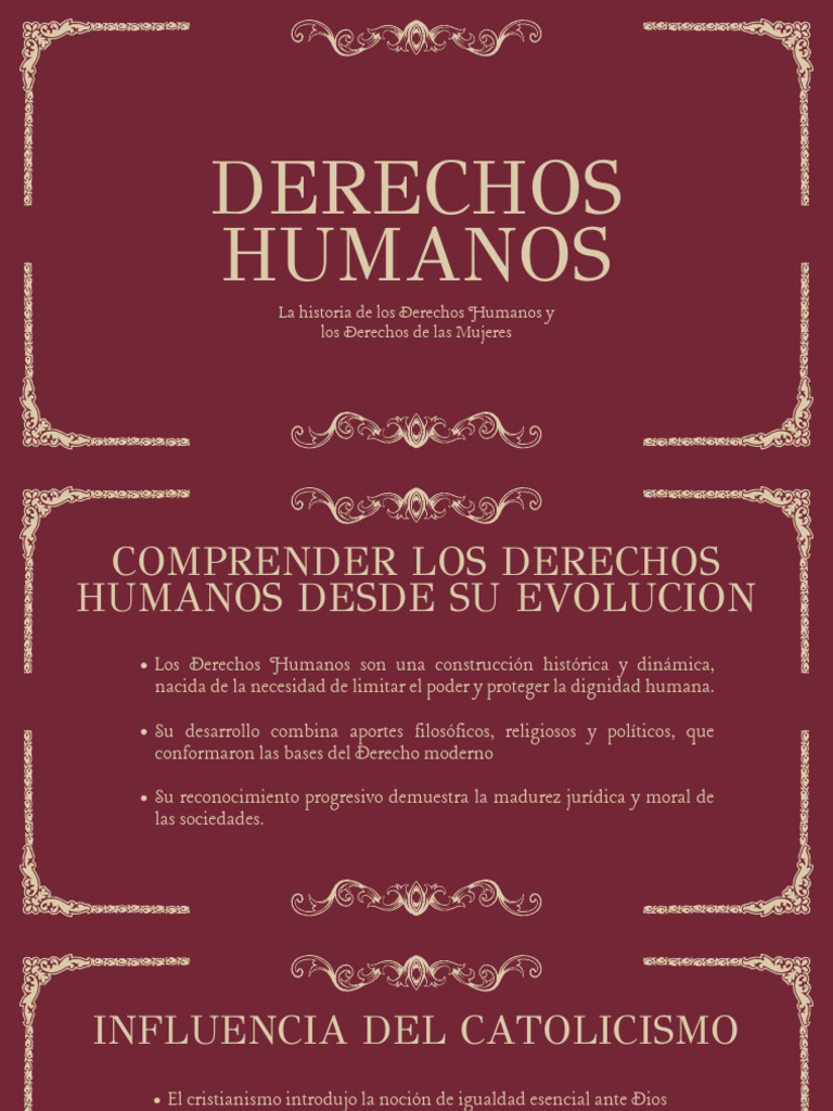 Historia y Evolución de los Derechos Humanos | PDF | Derechos humanos ...