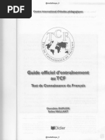 TCF - Test de Connaissance Du Français en Ligne Avec TV5MONDE | PDF