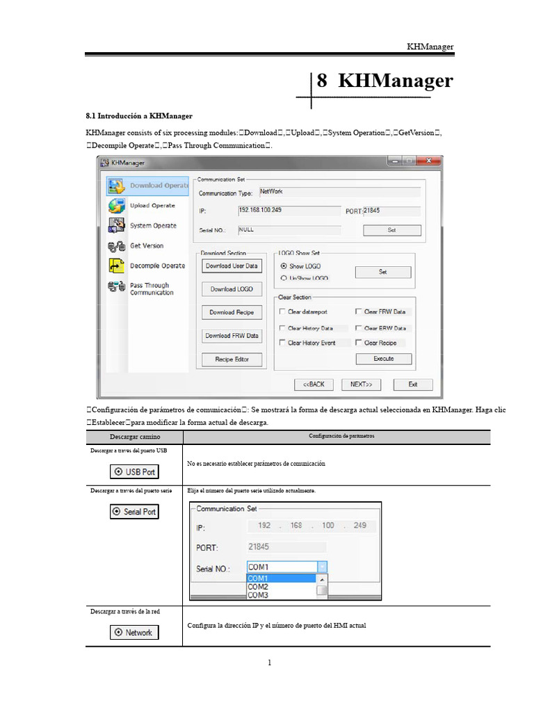 Kinco HMIware KHManager | PDF | Archivo de computadora | Ventana ...