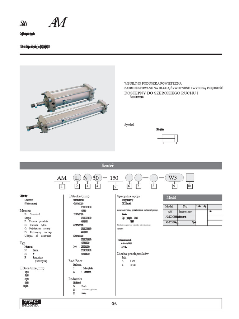 Cylinder Powietrzny TPC | PDF