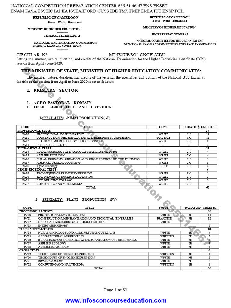 BTS Exam Structure for 2020 Session | PDF | Computer Science | Computer ...