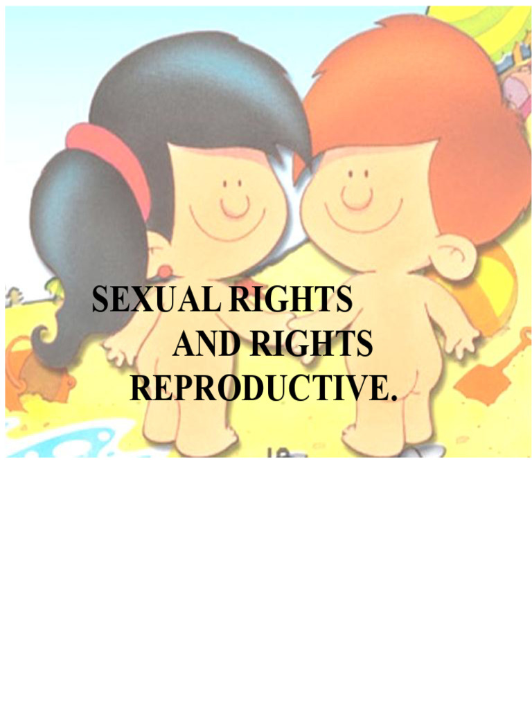 Understanding Sexual and Reproductive Rights | PDF | Human Sexuality ...