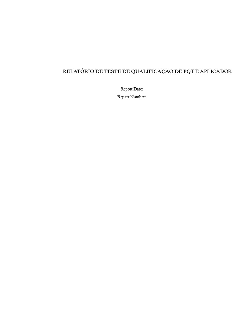PQT | PDF | Física Aplicada e Interdisciplinar