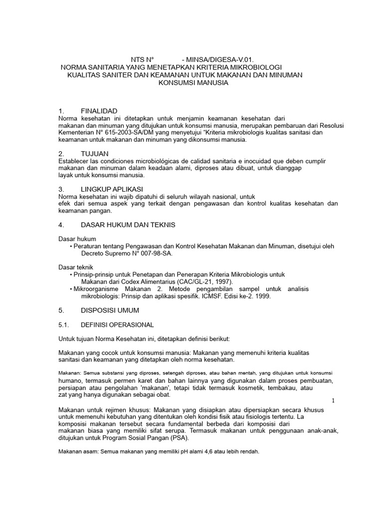 RM 615-2003minsa | PDF
