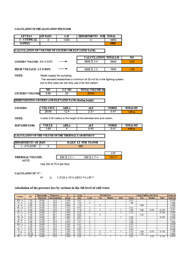 Indirect System Calculation | PDF | Valve | Gas Technologies