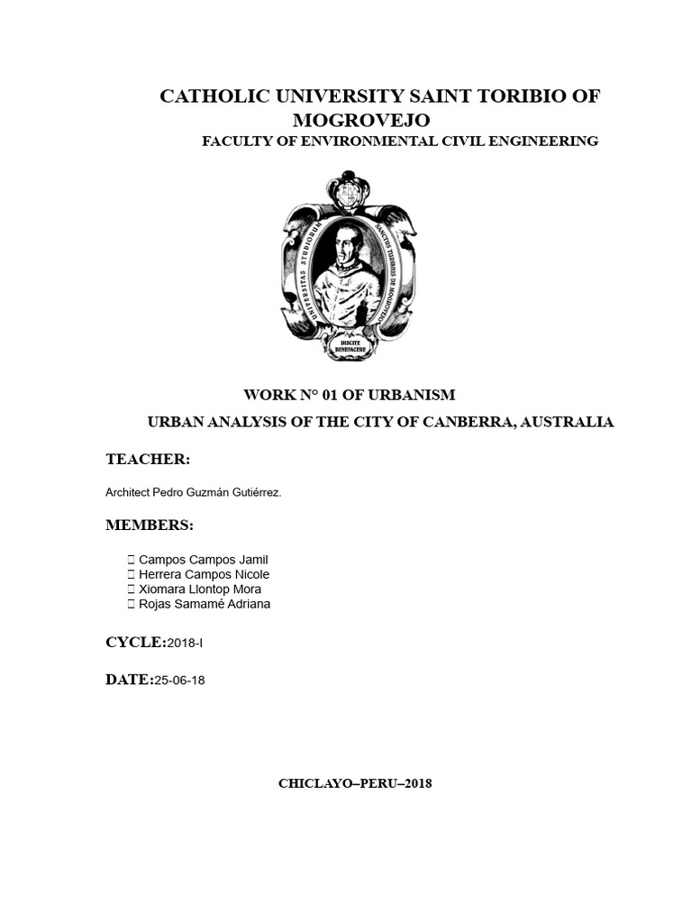 Urban Image of The City of Canberra | PDF