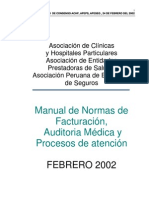 Normas de Fact.asociacion de Clinicas