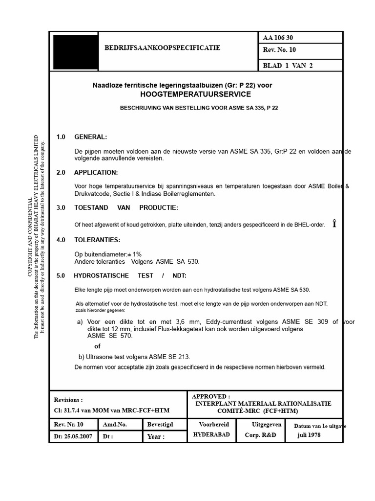 Kleurcodering Volgens BHEL | PDF