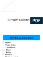 Rhythm &intonation