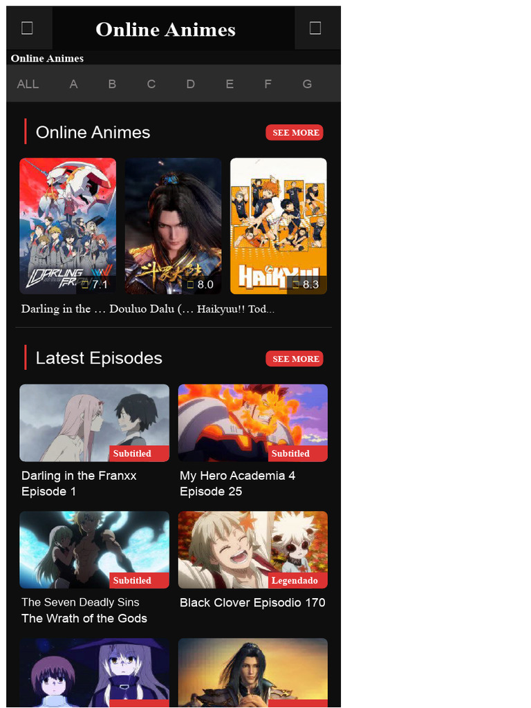 Online Animes - Watch Animes Online For Free | PDF