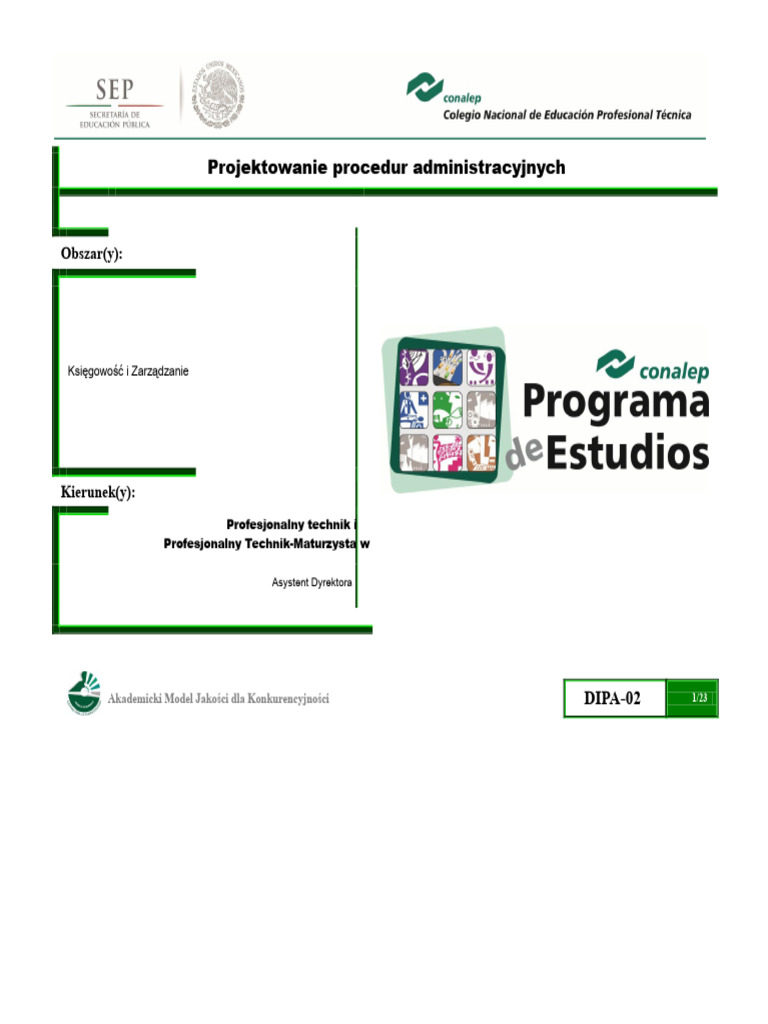 Projekt Procedur Administracyjnych 02 | PDF
