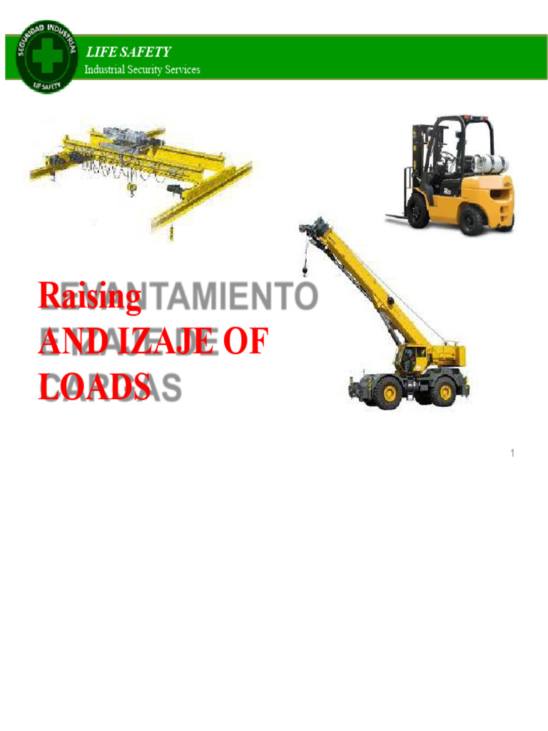 Safety Standards for Hoisting Loads | PDF | Crane (Machine) | Safety