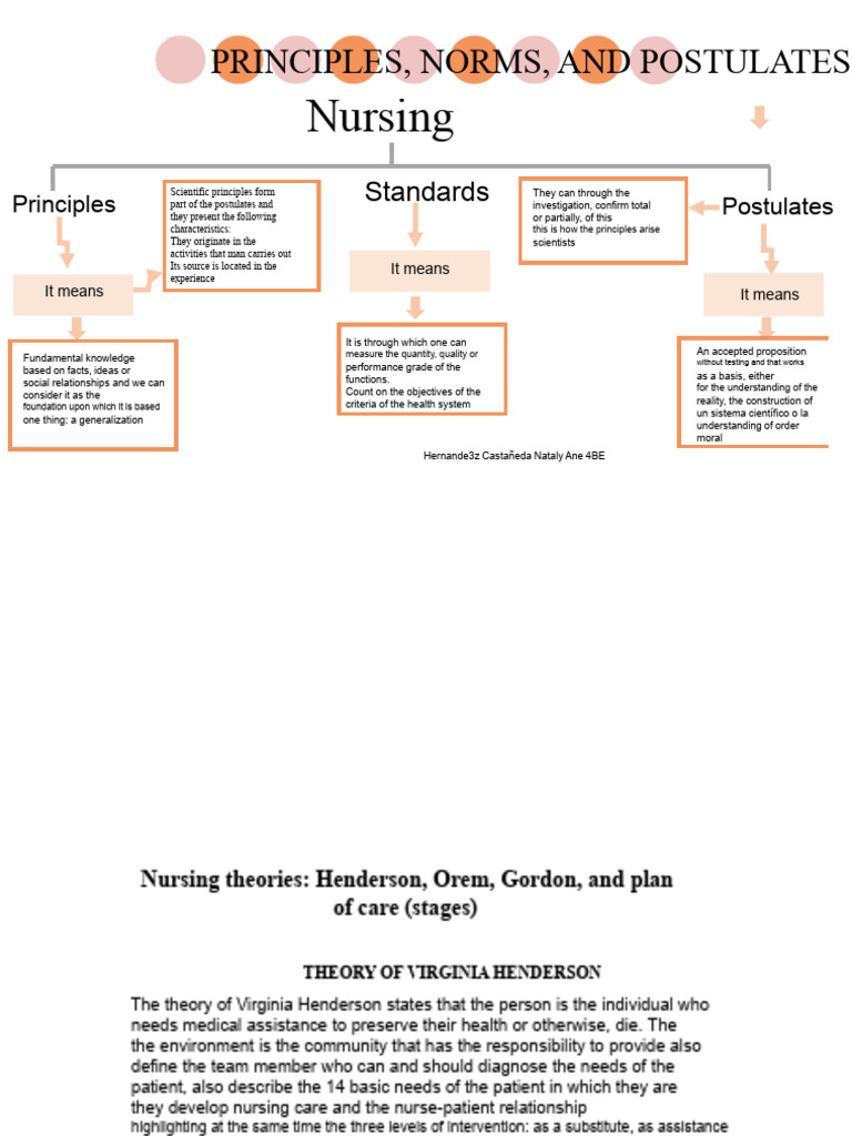 Nursing Theories and Care Principles | PDF | Infection | Theory
