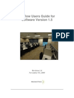 Tcflow Users Guide For Software Version 1.5: Revision 1.8 November 03, 2009