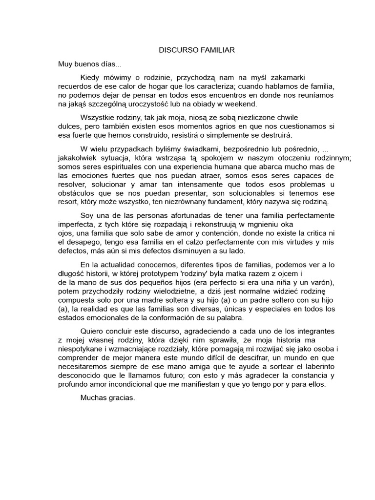 Reflexiones sobre la familia y su amor | PDF | Amor