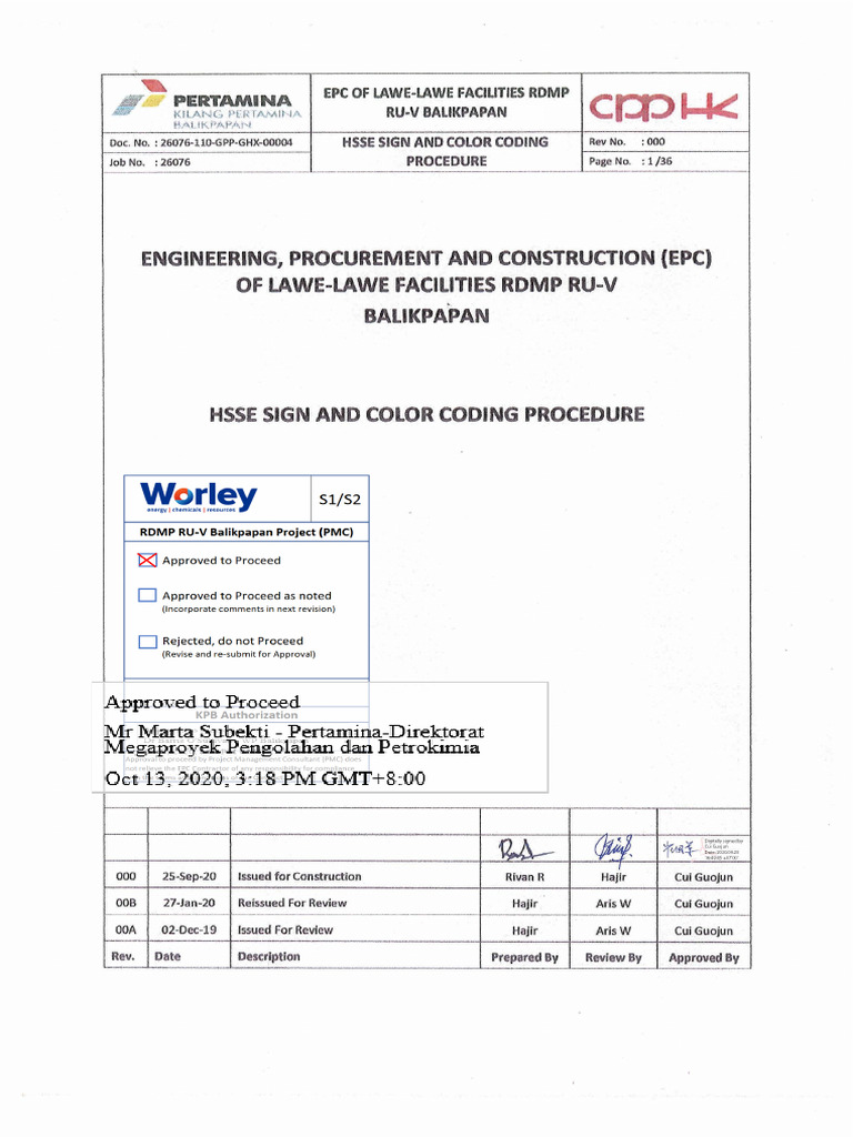 26076-110-GPP-GHX-00004-000 HSSE Sign and Color Coding Procedure ...