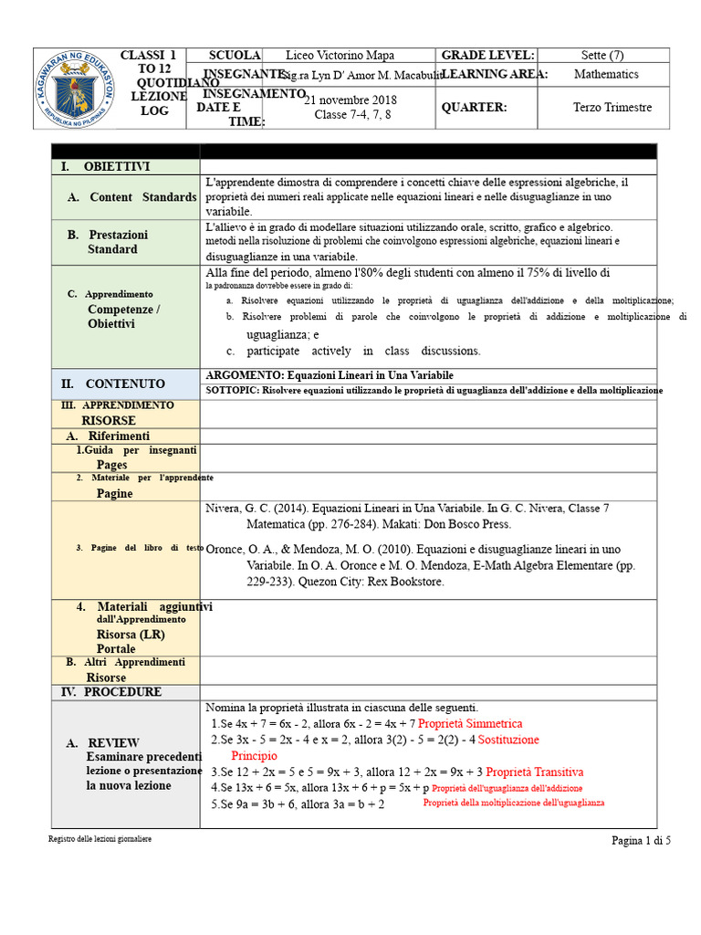 112118-Dll-Risoluzione Delle Equazioni Utilizzando Ape-Mpe-Macabulit | PDF