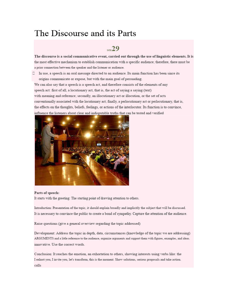 Understanding Discourse and Its Elements | PDF | Breathing | Discourse