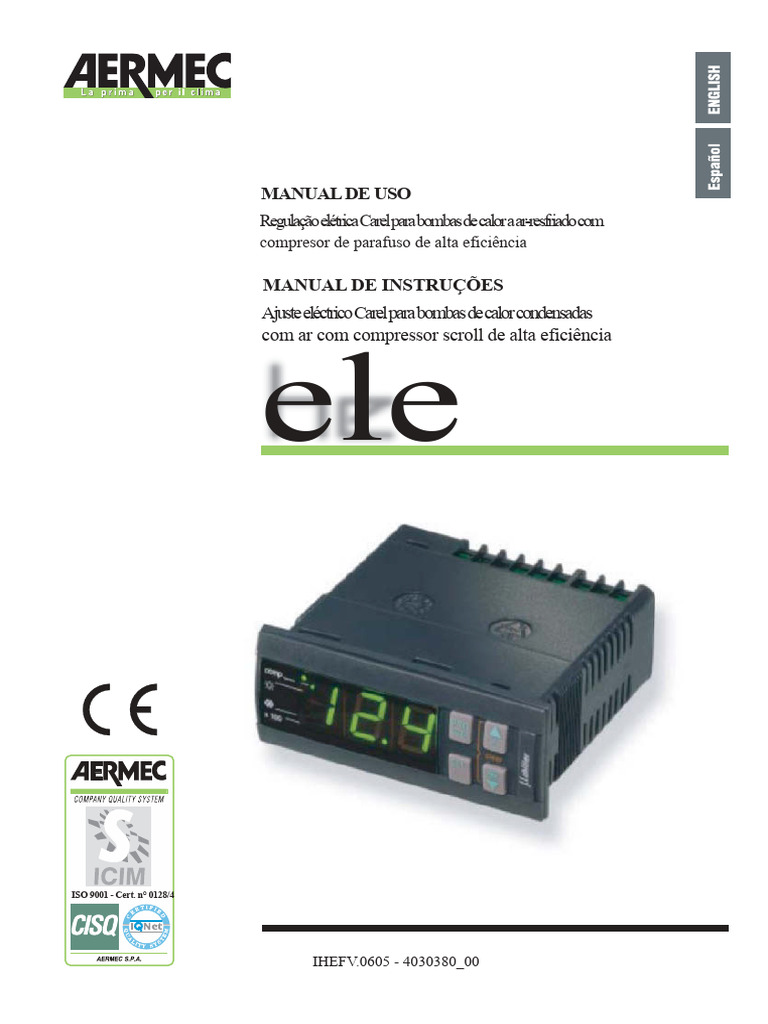 Alarmes do Chiller Aermec | PDF | Relé | Aquecimento global e mudança ...