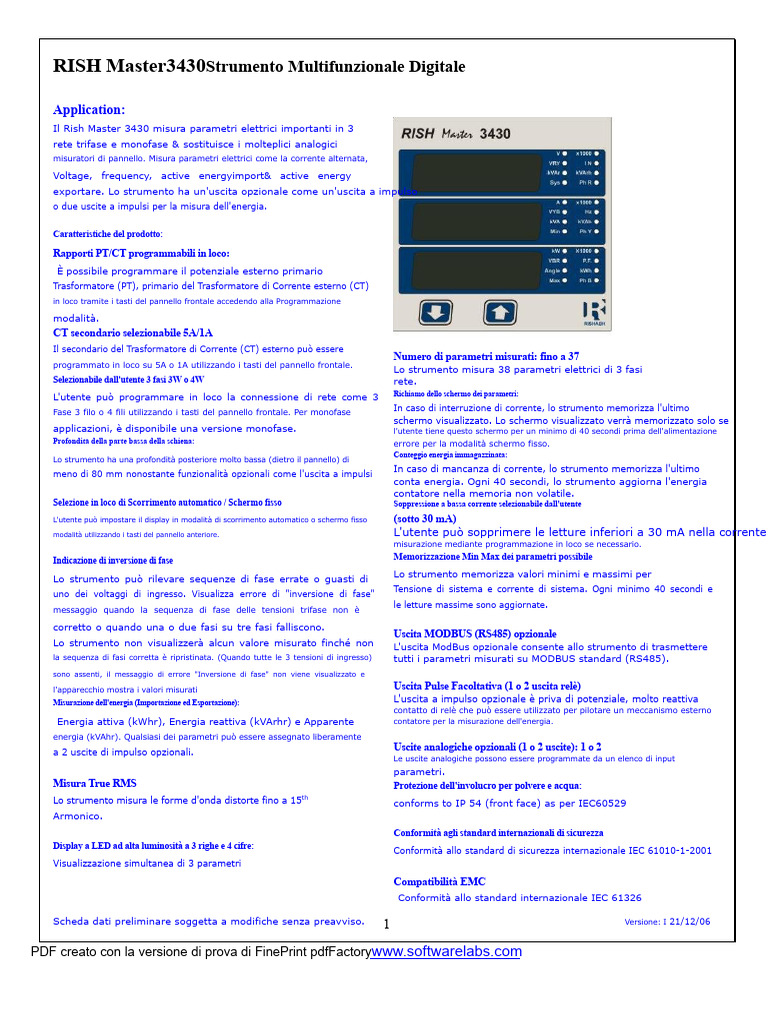 Rishab Meter | PDF
