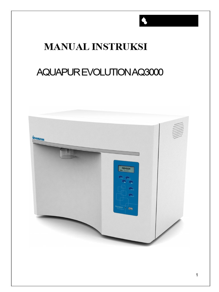 Panduan Instalasi Aquapur AQ3000 | PDF