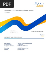 Download Presentation Cumene by   SN94391936 doc pdf