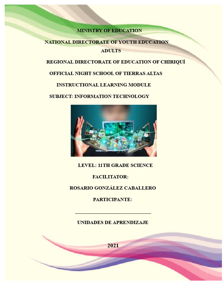 Information Technology Module 11th Grade Sciences | PDF | Information ...