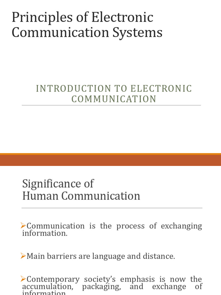 Examples of Electronic Communication | PDF | Decibel | Radio