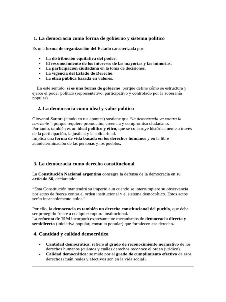 La Democracia y Otros | PDF | Democracia | Ideologías políticas