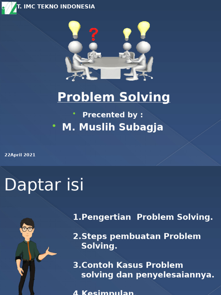 Prob Solving (Pak Muslih S) | PDF