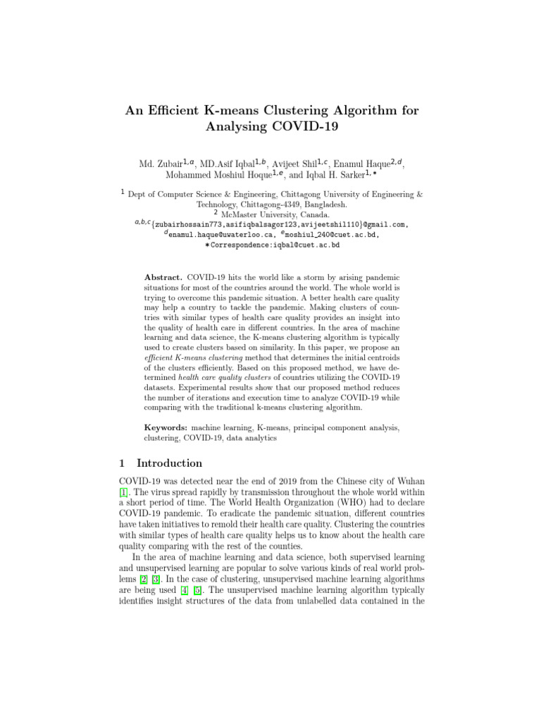 Zubair Et Al. - 2021 - An Efficient K-Means Clustering Algorithm For ...