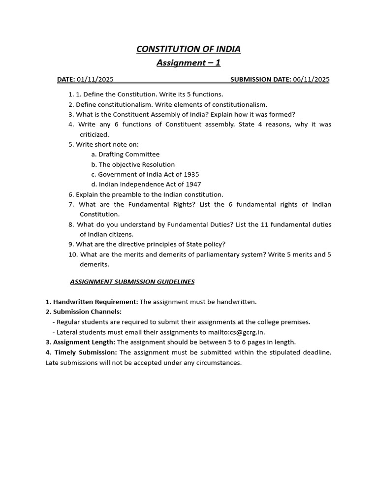 Unit 1 Coi | PDF