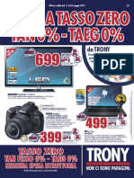 Catalogo Trony Roma Offerte Maggio