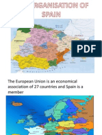 Tema 13, 5º Organisation of Spain