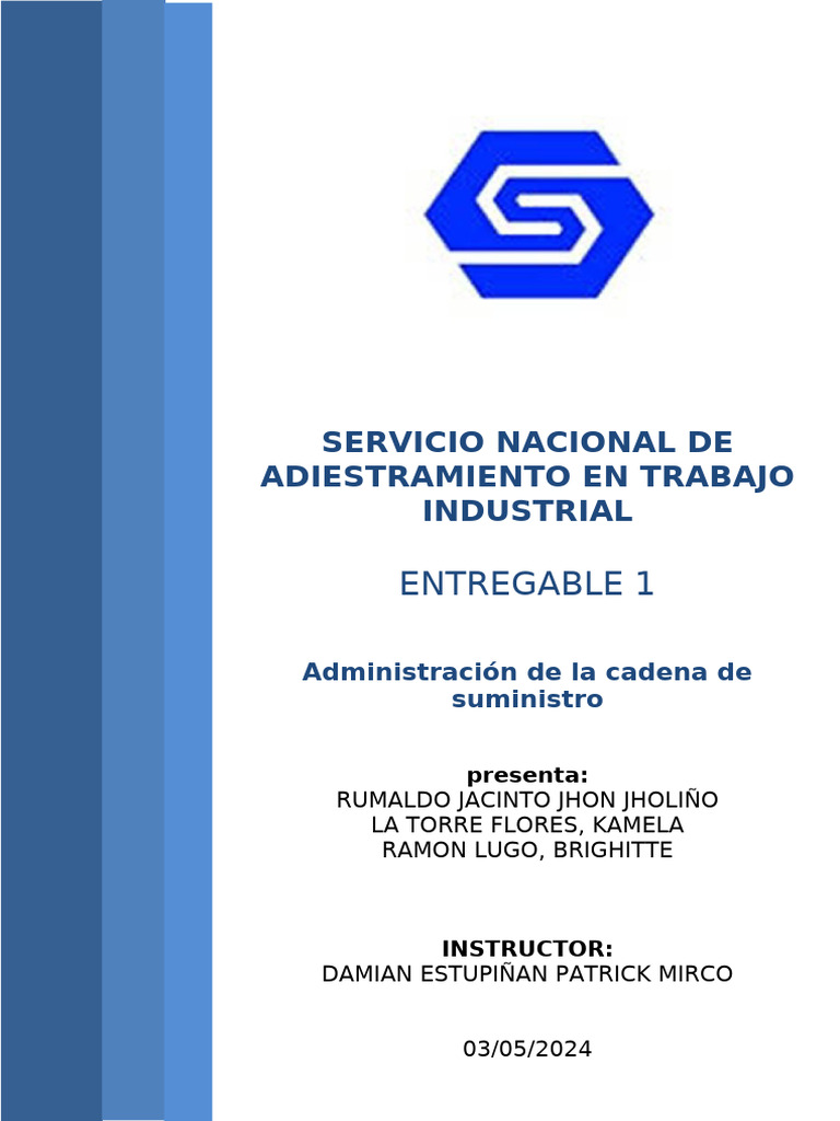 Cadena de Suministro | PDF | Marketing | Lean Manufacturing