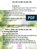 Báo cáo hệ thống quan lý điểm uml