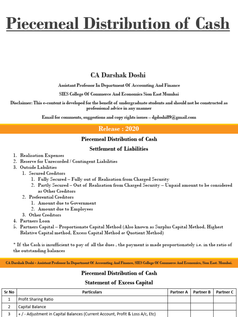 Proportionate Capital Method Explained | PDF | Banks | Expense