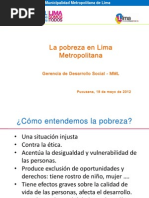 Download LS - Pobreza Urbana 1805 by Plan Regional Metropolitano de Lima SN94396757 doc pdf