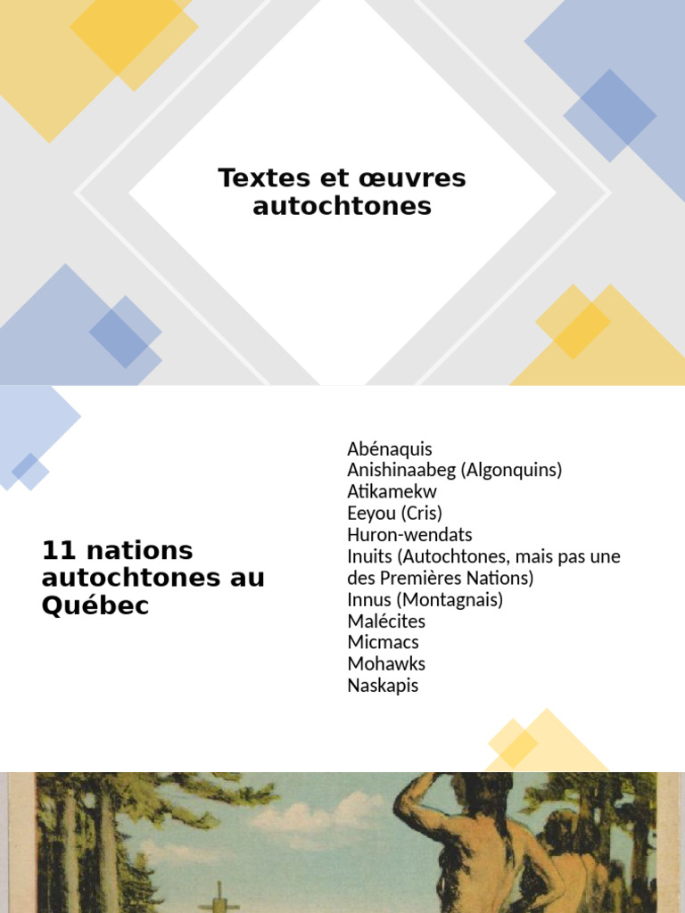 Littérature et réalités autochtones | PDF | Populations indigènes ...