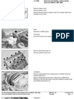 RA Removing and Installing, Sealing Cylinder Head Cover (M52TU - M54 - M56)