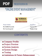 Download Online Event Management by Meghna Darji SN94398161 doc pdf