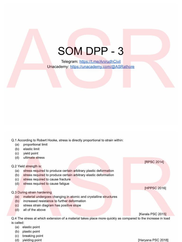 Som DPP 3 | PDF