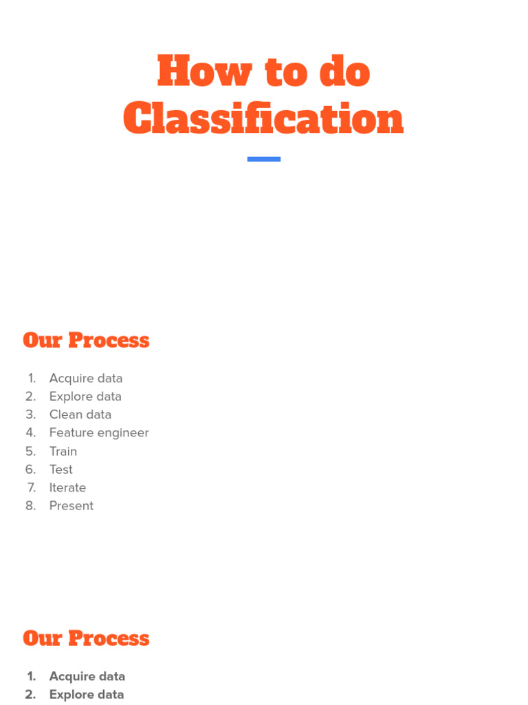 Classification Process and Troubleshooting Guide | PDF | Support Vector ...