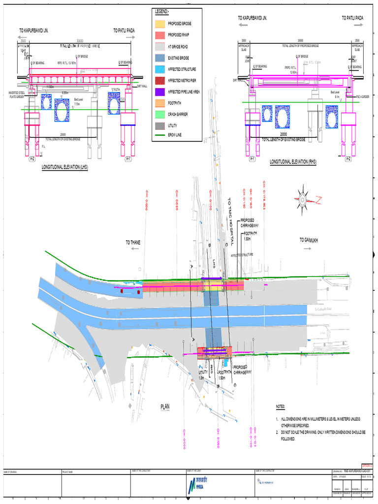 Proposed Widening Plan at Kapurbawdi | PDF | Civil Engineering ...