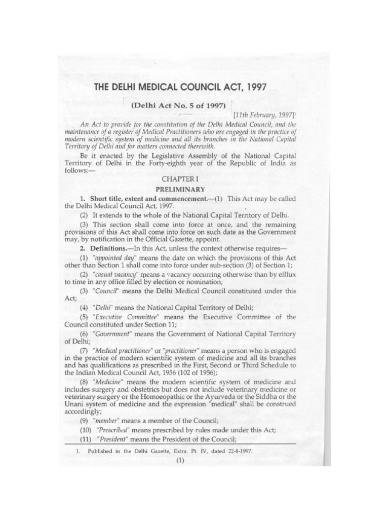 DMC Act Page 1 | PDF