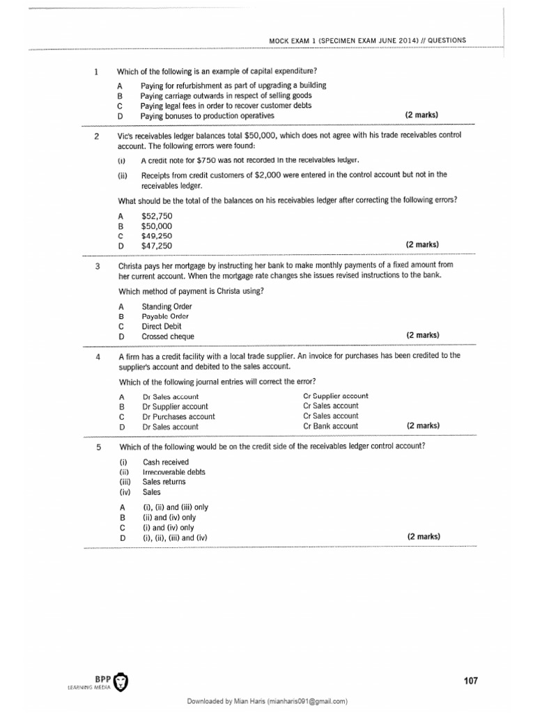 Specimen FA1 | PDF
