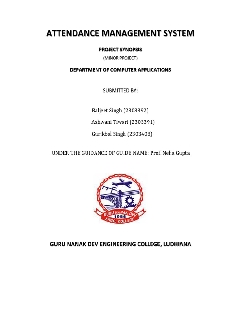 Attendance Management System Overview | PDF | My Sql | Php
