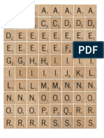 English Activity Scrabble Game